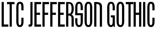 LTC Jefferson Gothic Font