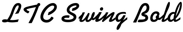 LTC Swing Bold Font