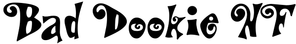 Bad Dookie NF Font