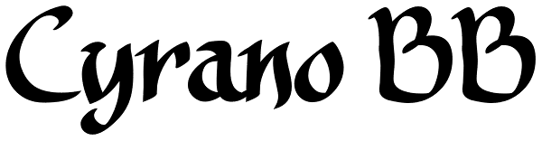 Cyrano BB Font