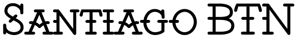 Santiago BTN Font