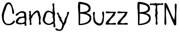 Candy Buzz BTN Font