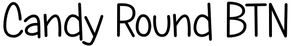 Candy Round BTN Font