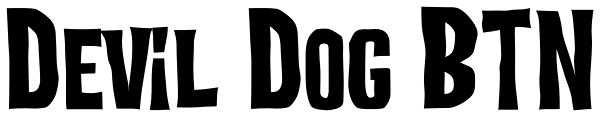 Devil Dog BTN Font