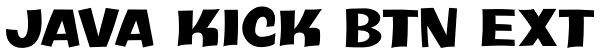 Java Kick BTN Ext Font