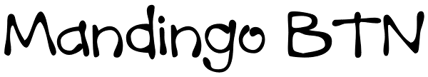 Mandingo BTN Font