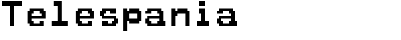 Telespania Font