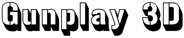 Gunplay 3D Font