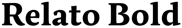 Relato Bold Font