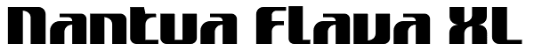 Nantua Flava XL Font