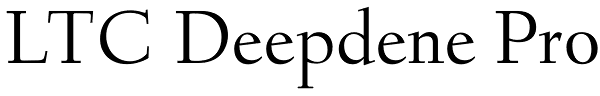 LTC Deepdene Pro Font