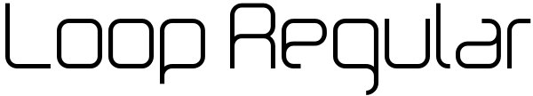 Loop Regular Font