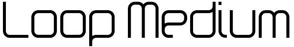 Loop Medium Font