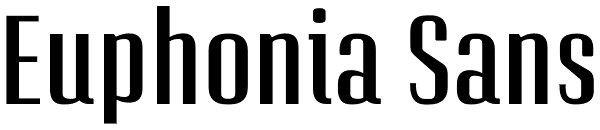 Euphonia Sans Font