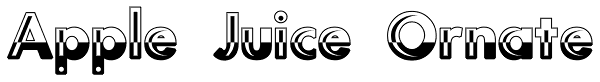 Apple Juice Ornate Font