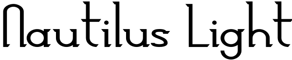 Nautilus Light Font