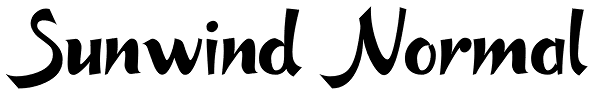 Sunwind Normal Font