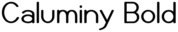 Caluminy Bold Font