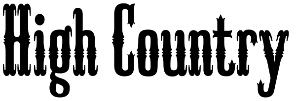 High Country Font