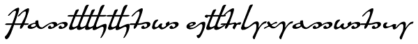 Quiller Ligatures Font