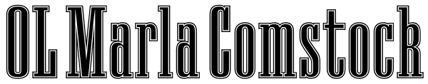 OL Marla Comstock Font