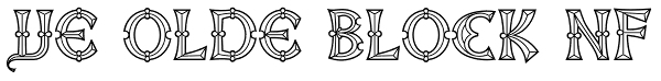 Ye Olde Block NF Font