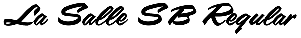 La Salle SB Regular Font