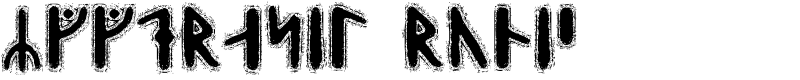 Yggdrasil Runic Font