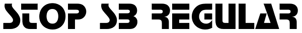 Stop SB Regular Font