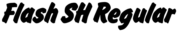 Flash SH Regular Font