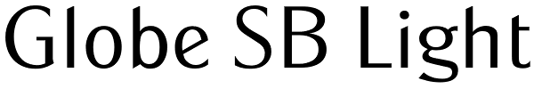 Globe SB Light Font