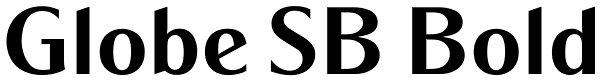 Globe SB Bold Font