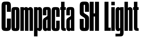 Compacta SH Light Font