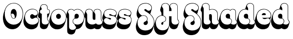 Octopuss SH Shaded Font