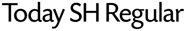 Today SH Regular Font