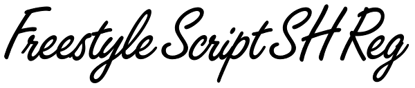 Freestyle Script SH Reg Font