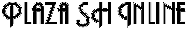 Plaza SH Inline Font