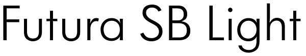 Futura SB Light Font