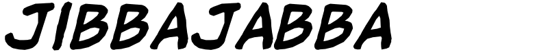 jibbajabba Font