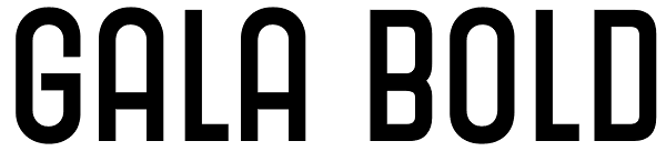 Gala Bold Font