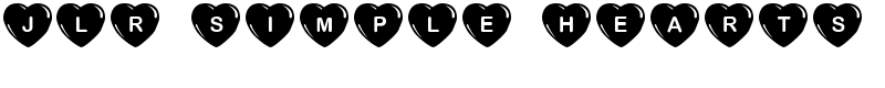 JLR Simple Hearts Font