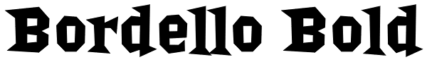 Bordello Bold Font