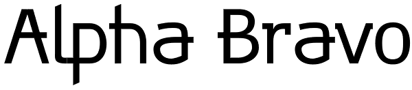 Alpha Bravo Font