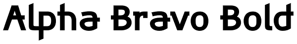 Alpha Bravo Bold Font