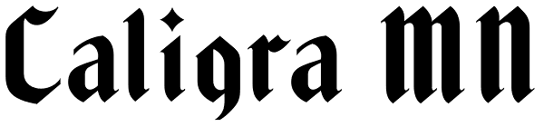 Caligra MN Font