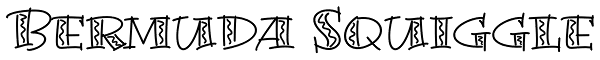 Bermuda Squiggle Font