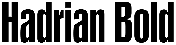 Hadrian Bold Font