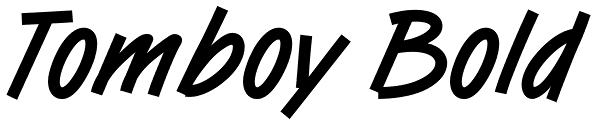 Tomboy Bold Font