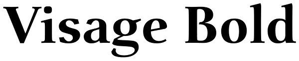 Visage Bold Font