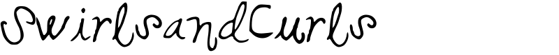 SwirlsandCurls Font